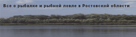 Все о рыбалке и рыбной ловле в Ростовской области!